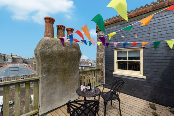 The Deck St Eia House St Ives Love Cottages
