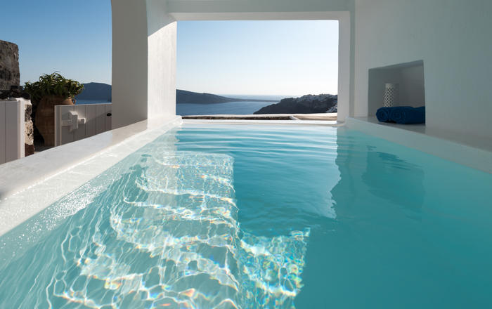 Villa Amfitheatro, Santorini, Greece