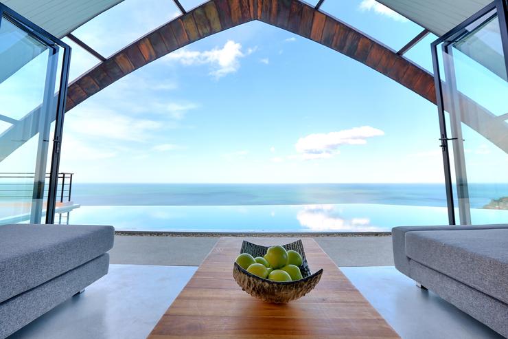 Sit back and relax in the lounge area without jeopardizing that unbelievable view