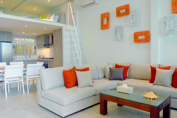 The feeling of contemporary and stylish beach living is given from every part of the villa.
